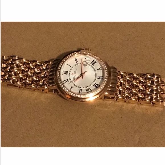 Lucien Piccard Women's Watch Fantasio Quartz Crystal Accented Bracelet Watch - Picture 8 of 14